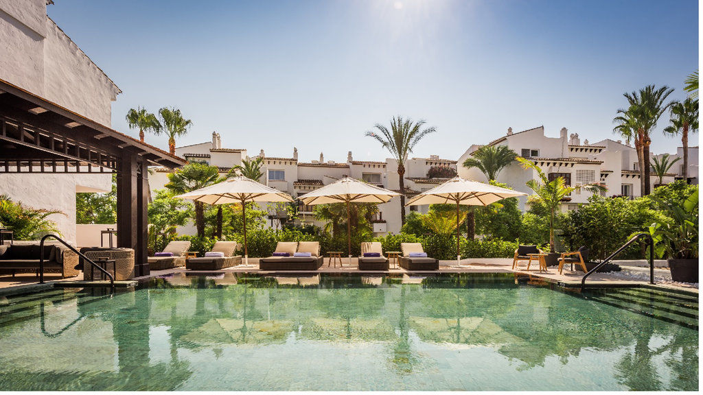 Nobu Hotel Marbella Esterno foto The Hotel's pool